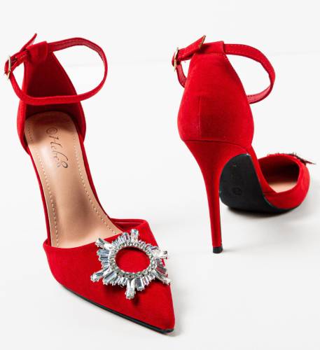 Pantofi dama Honor Rosii