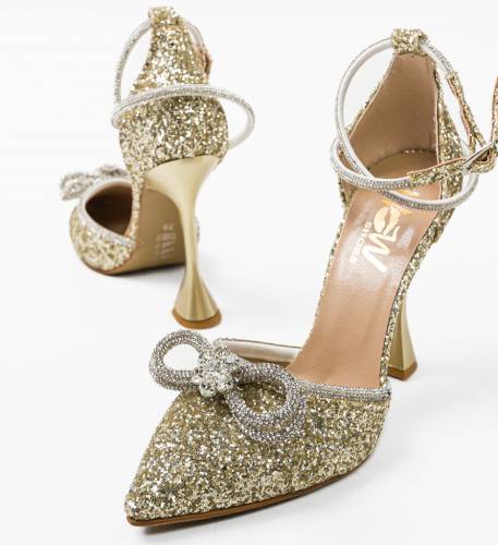 Pantofi dama Horio Aurii