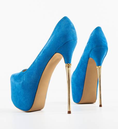 Pantofi dama Rihanna Albastre
