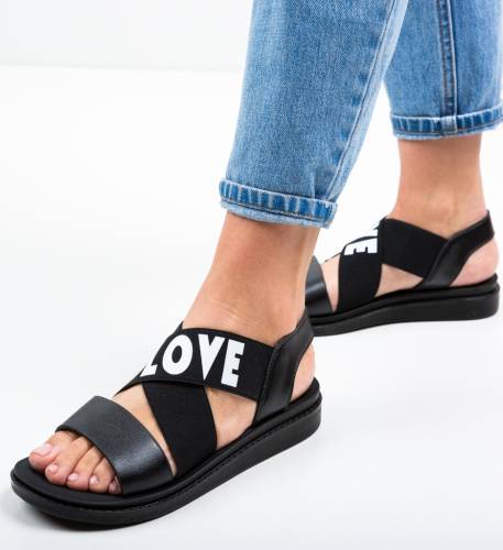 Sandale Lovers Negre